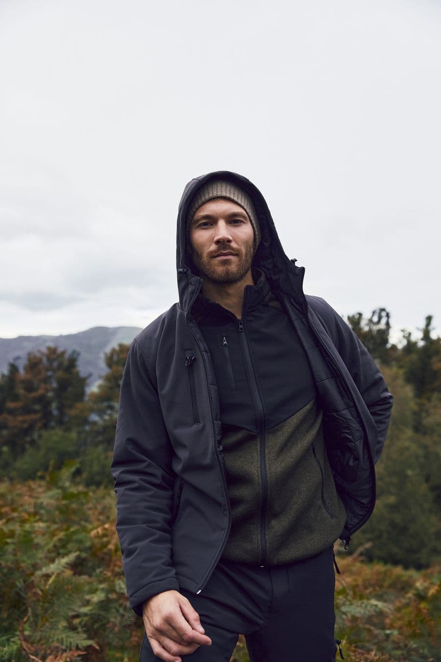 Padded Hoody Softshell