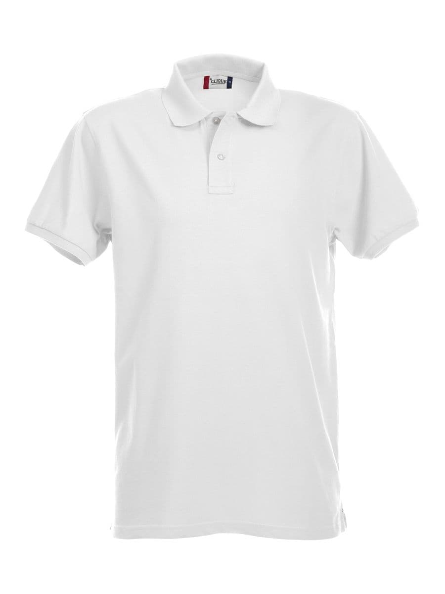 Stretch Premium Polo Vit