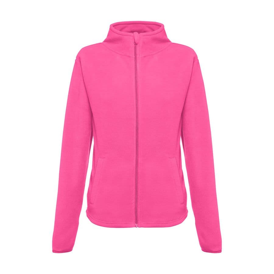 THC HELSINKI WOMEN II. Polar fleecejacka i polyester med bälte för kvinnor