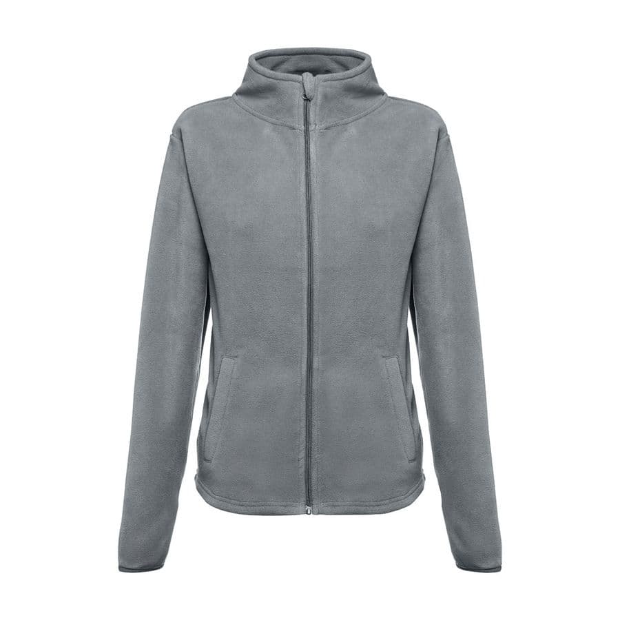 THC HELSINKI WOMEN II. Polar fleecejacka i polyester med bälte för kvinnor