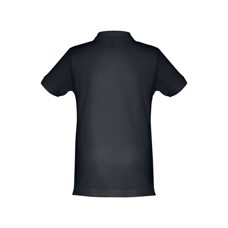 THC ADAM KIDS II. Kortärmad bomullspikétröja för barn (unisex)