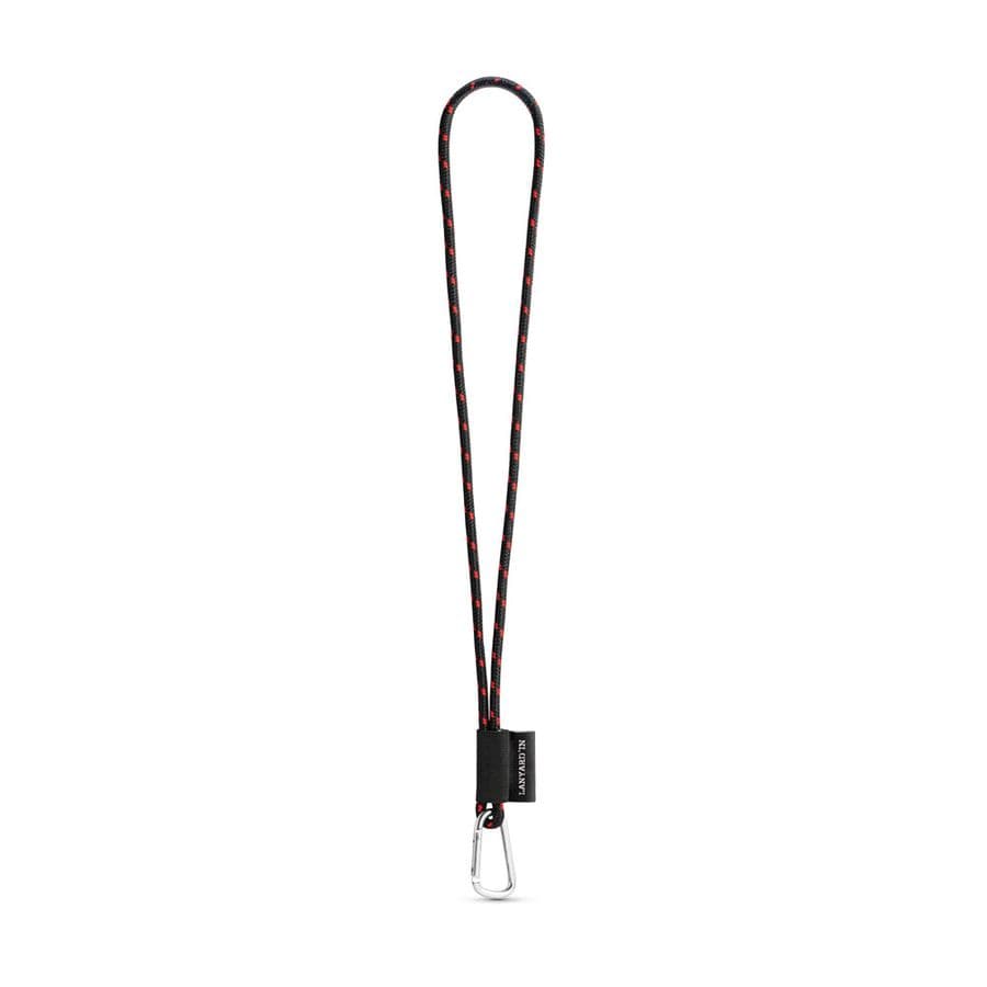SET Lanyard NAUTIC Long (Ø 5 mm) med 55 mm D-formad karbinhake