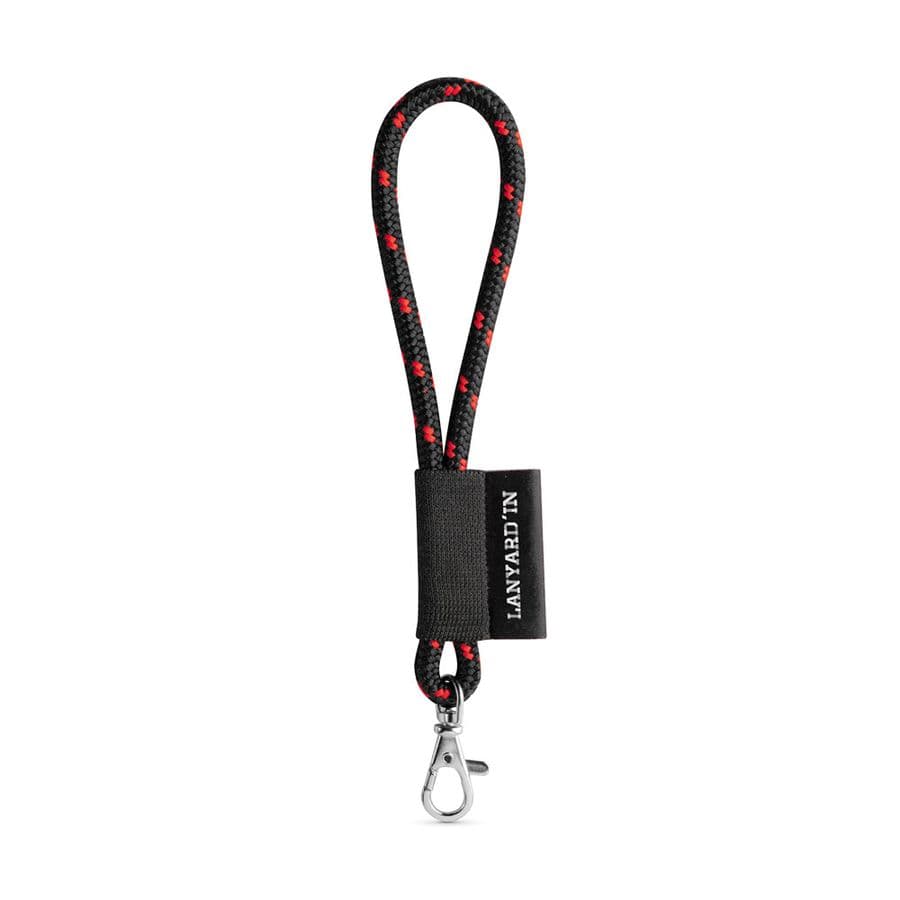 SET Lanyard NAUTIC Short (Ø 5 mm) med 9 mm karbinhake