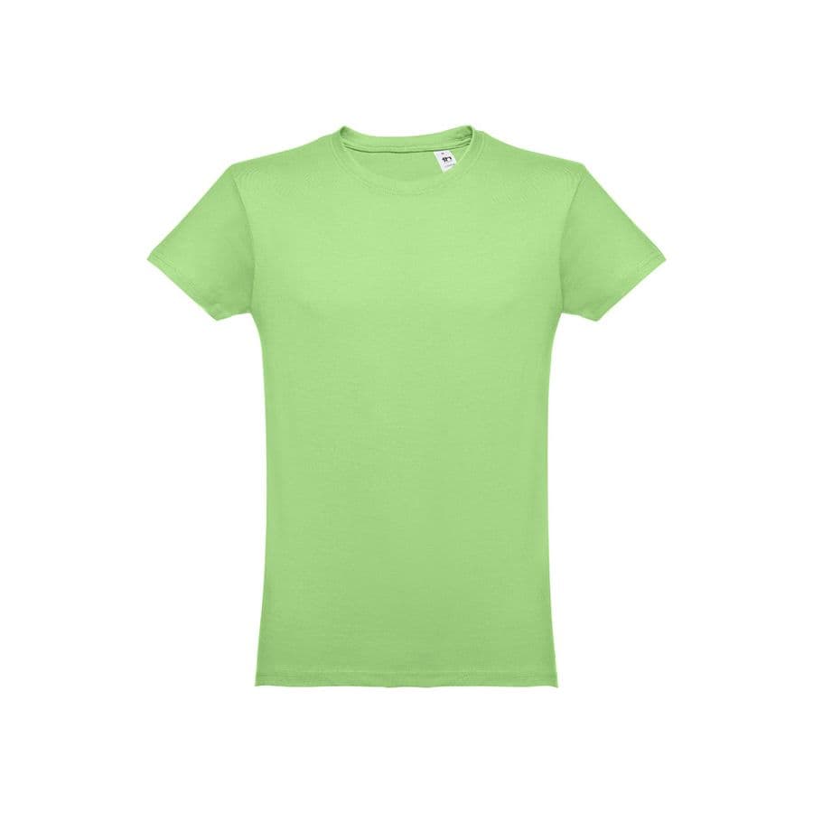 THC LUANDA. T-shirt herr i bomull Ljusgrön