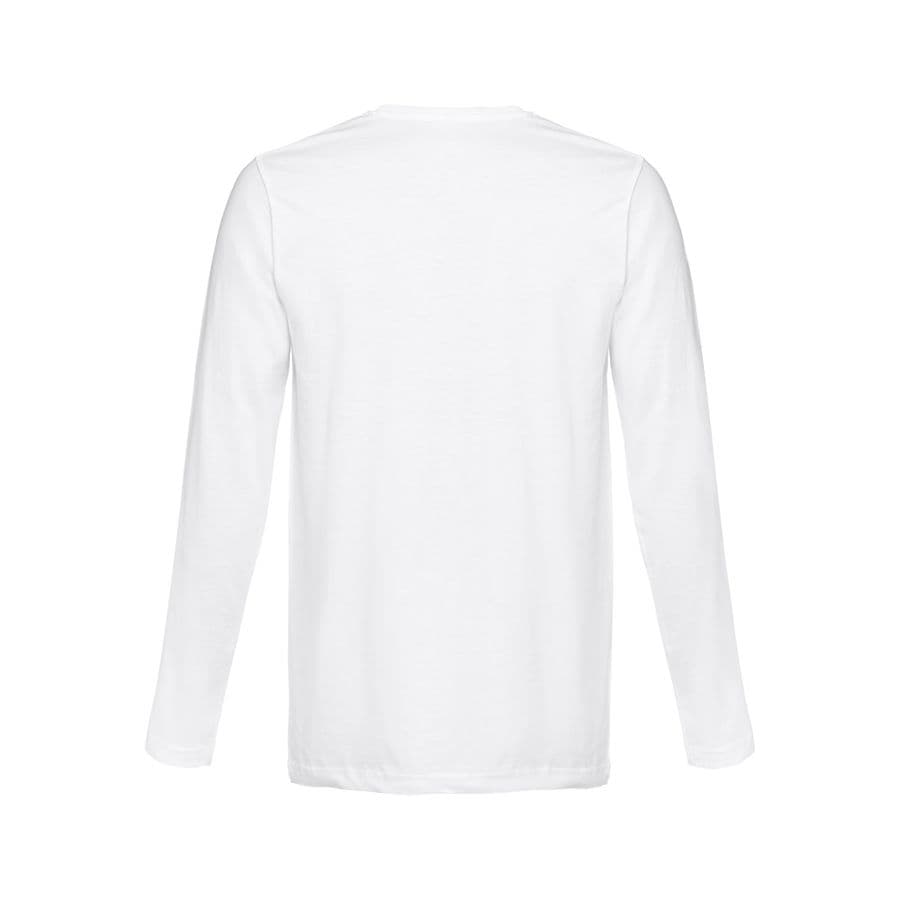 THC BUCHAREST WH. Långärmad T-shirt i bomull för män