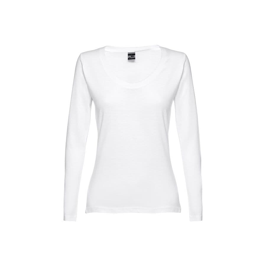 THC BUCHAREST WOMEN WH. Långärmad T-shirt för kvinnor
