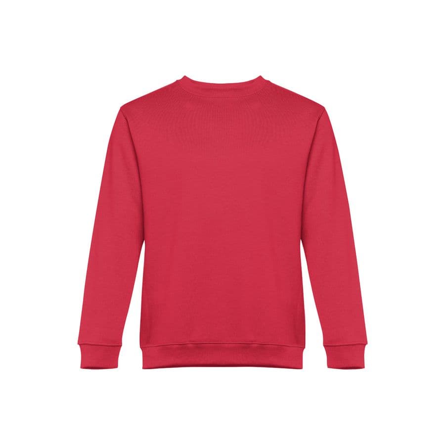 THC DELTA. Sweatshirt (unisex) i bomull och polyester Röd