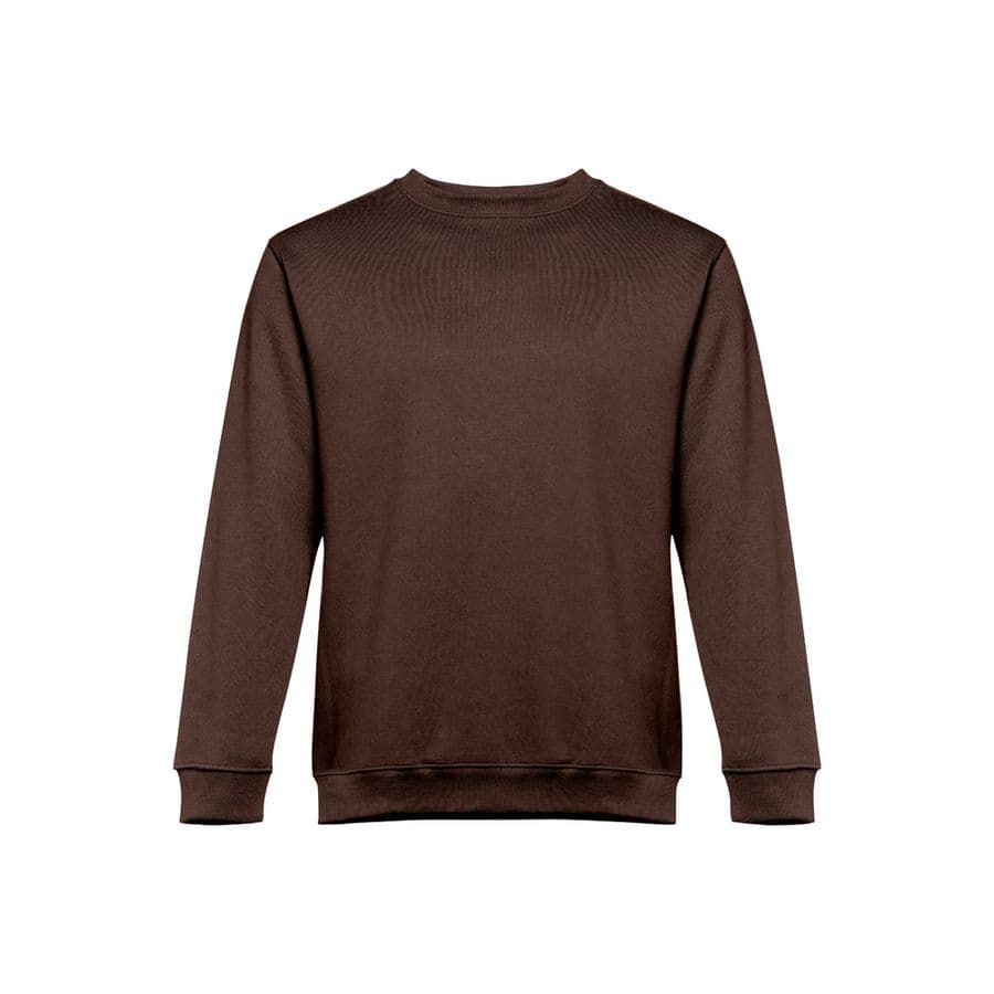 THC DELTA. Sweatshirt (unisex) i bomull och polyester Mörkbrun