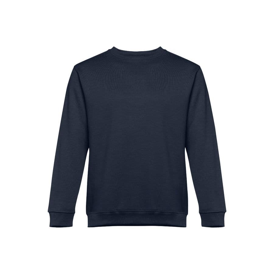 THC DELTA. Sweatshirt (unisex) i bomull och polyester Marinblå