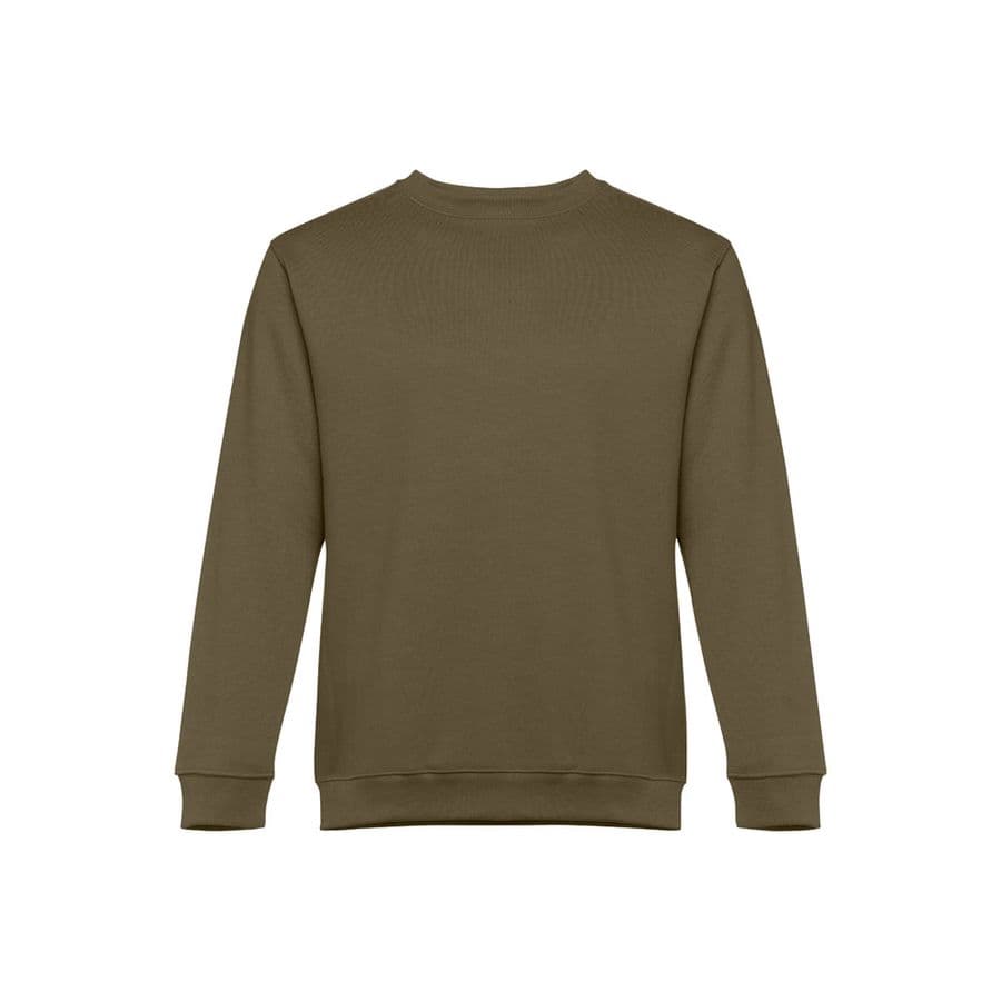 THC DELTA. Sweatshirt (unisex) i bomull och polyester Militärgrön