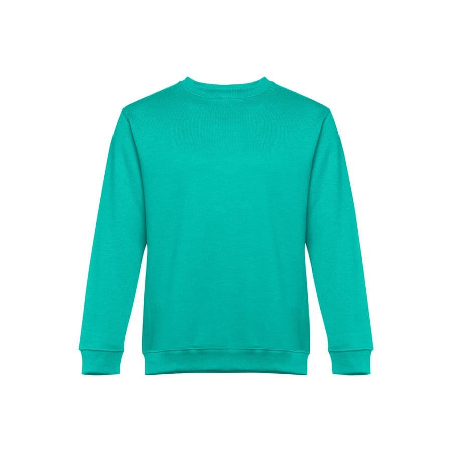 THC DELTA. Sweatshirt (unisex) i bomull och polyester Turkosgrön
