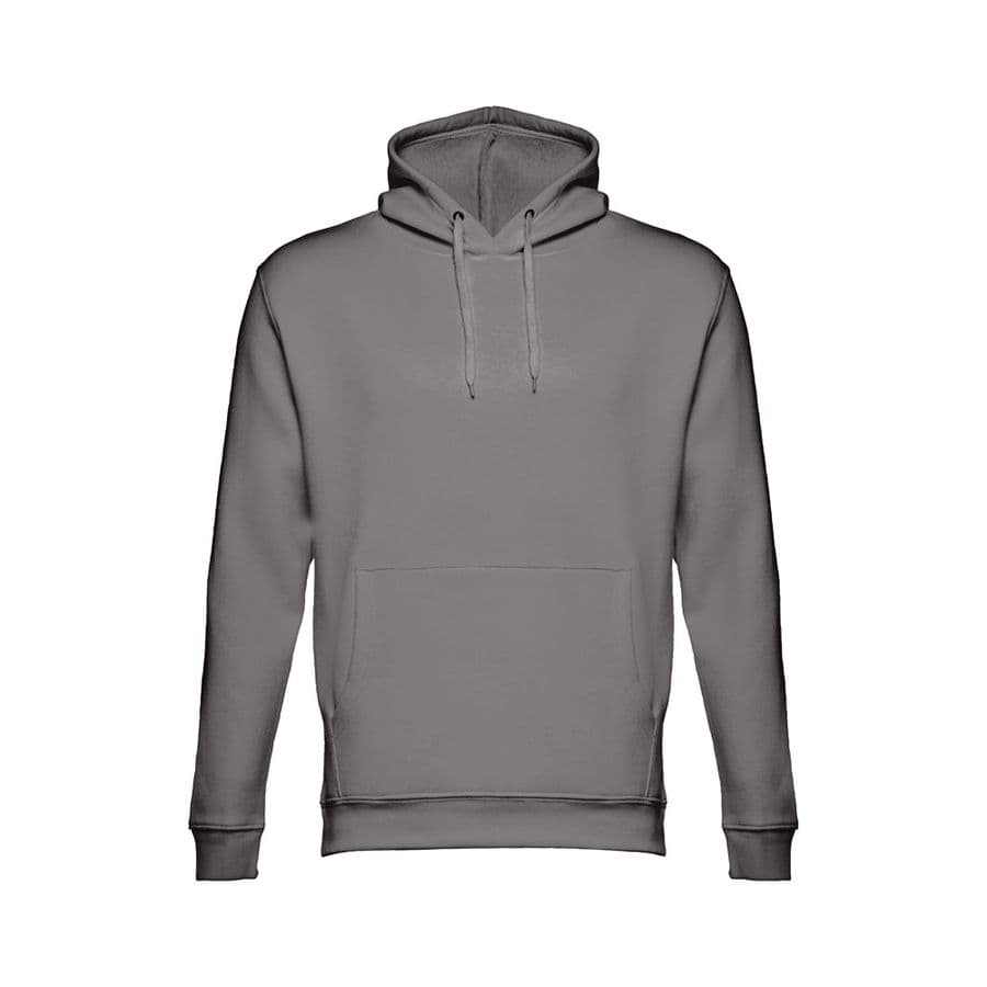 THC PHOENIX. Sweatshirt (unisex) med huva i bomull och polyester Grå