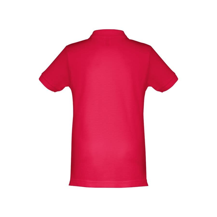 THC ADAM KIDS. Kortärmad bomullspikétröja för barn (unisex)
