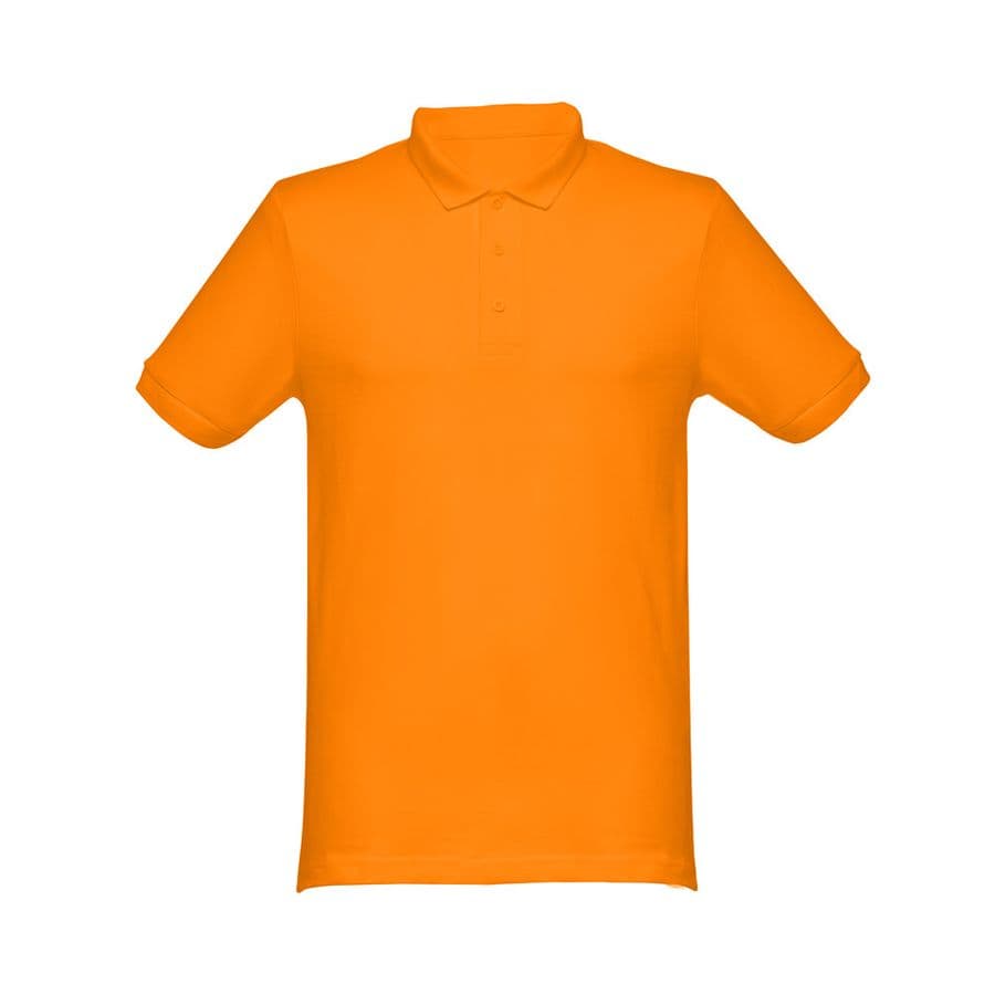 THC MONACO. Herr pikétröja Orange