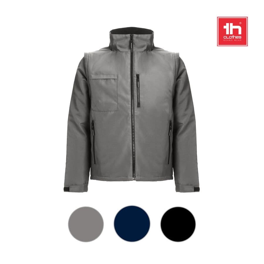THC ASTANA. Vadderad polyesterjacka (unisex)