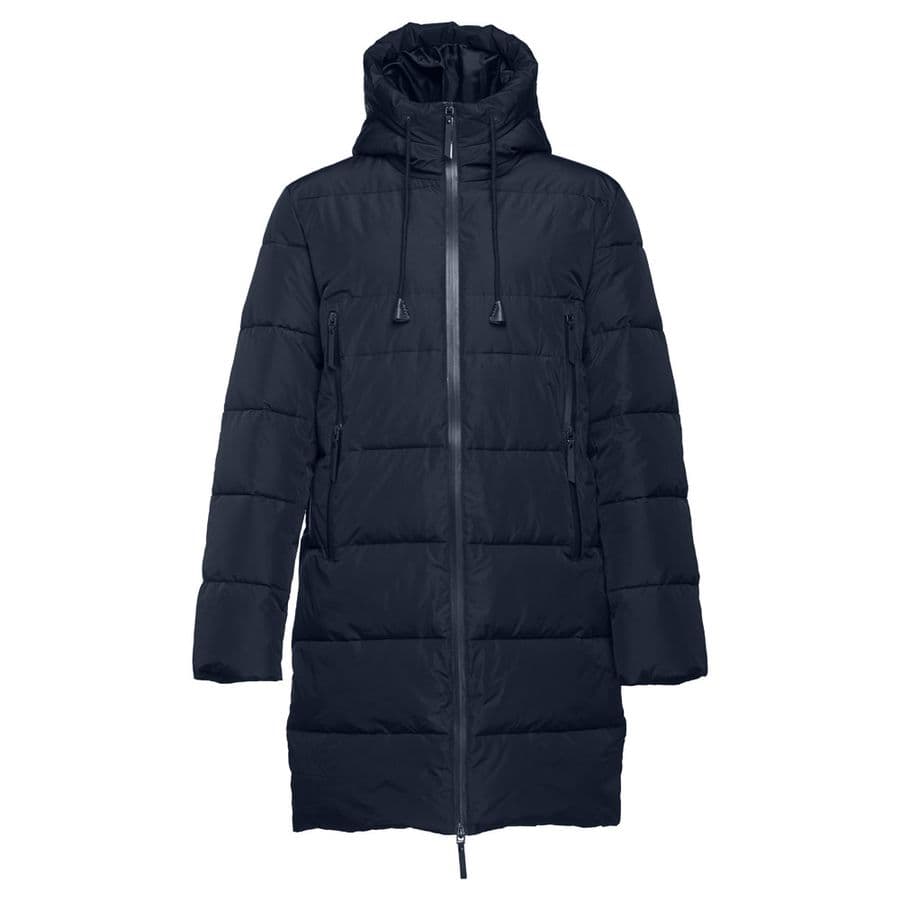 THC BRUSSELS. Parkas unisex Marinblå