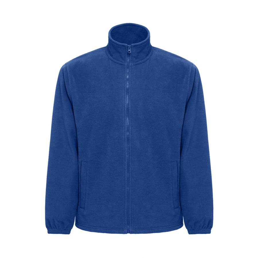 THC GAMA. Högdensitetsfleecejacka för män i polyester Kungsblå