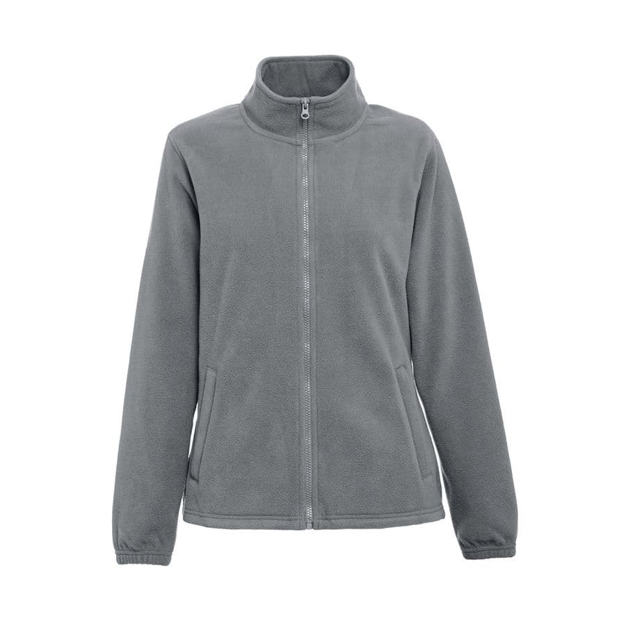 THC GAMA WOMEN. Högdensitets fleecejacka för kvinnor i polyester Grå