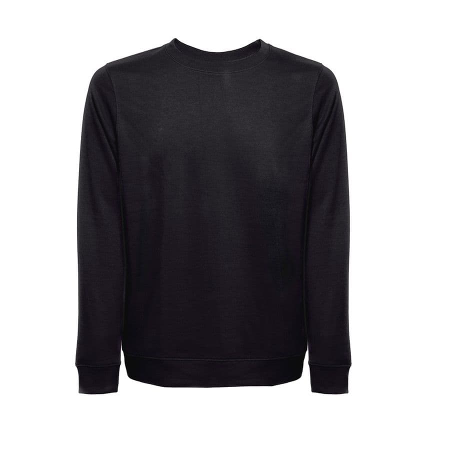 THC COLOMBO. Sweatshirt (unisex) i italiensk frotté utan knappslå