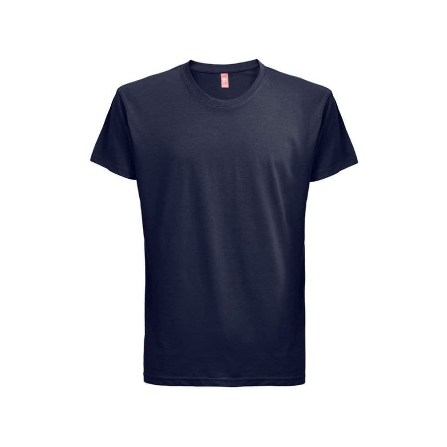 THC FAIR. T-shirt i 100 % bomull Blå