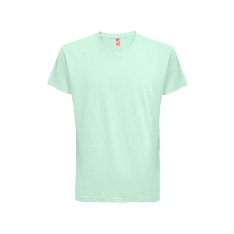 THC FAIR. T-shirt i 100 % bomull Turkosgrön