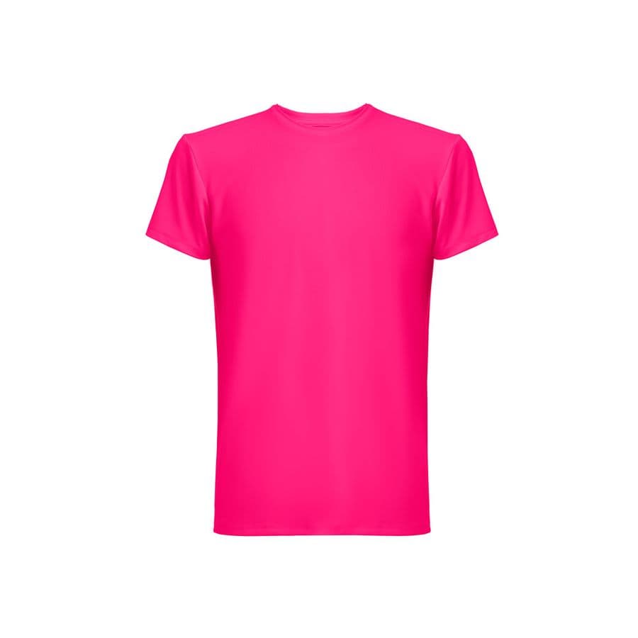 THC TUBE. Polyester (90 %) t-shirt Mörkrosa