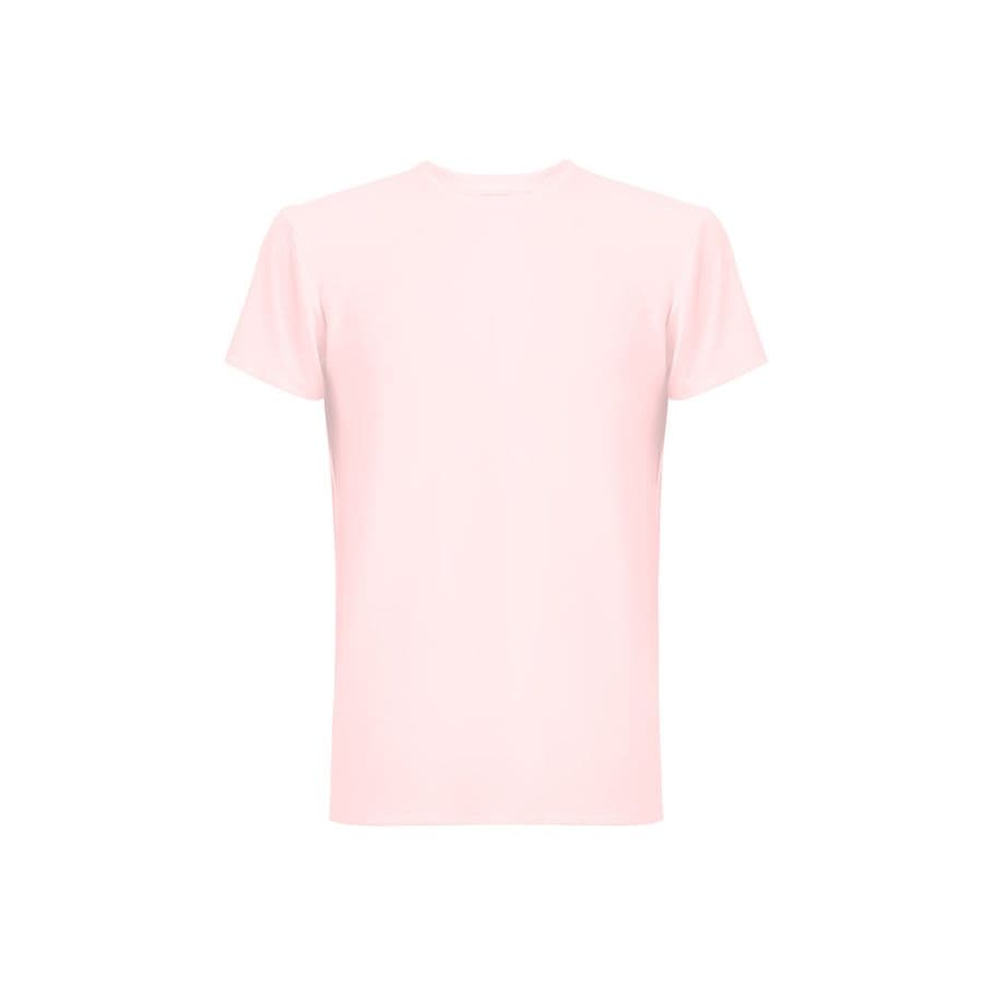 THC TUBE. Polyester (90 %) t-shirt Pastellrosa