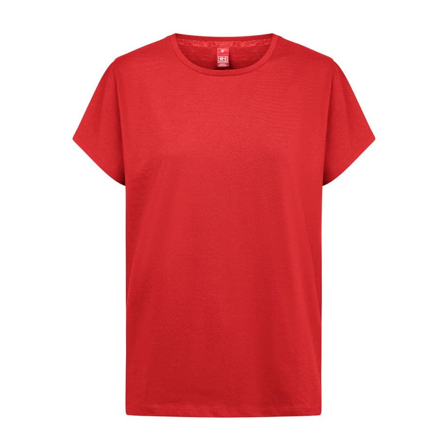 THC SOFIA REGULAR. Regular T-shirt för kvinnor Röd