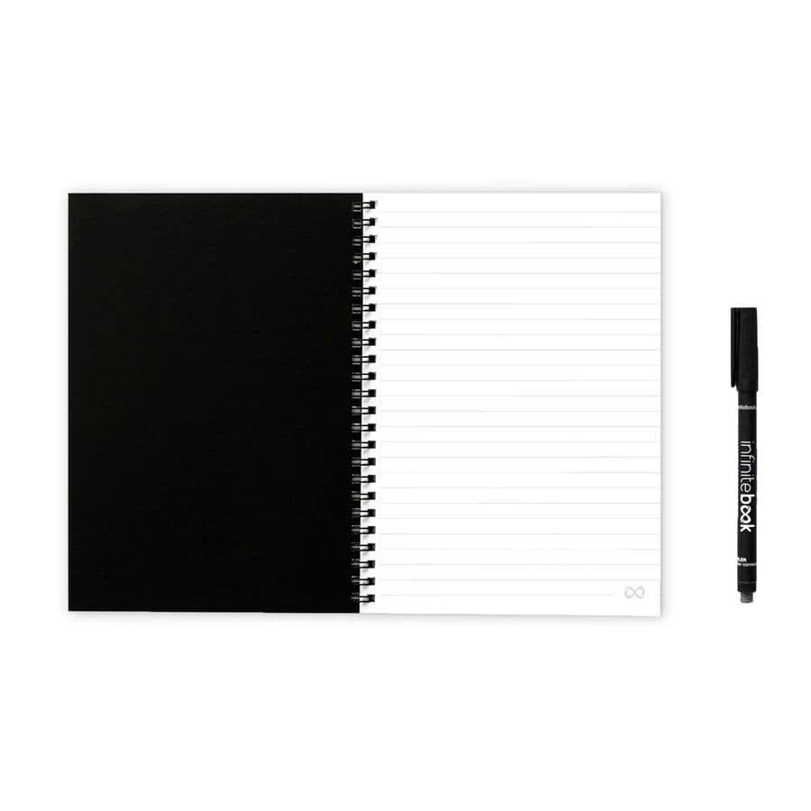 INFINITEBOOK LINED A5. Infinitebook med flexibelt omslag och 15 linjerade sidor