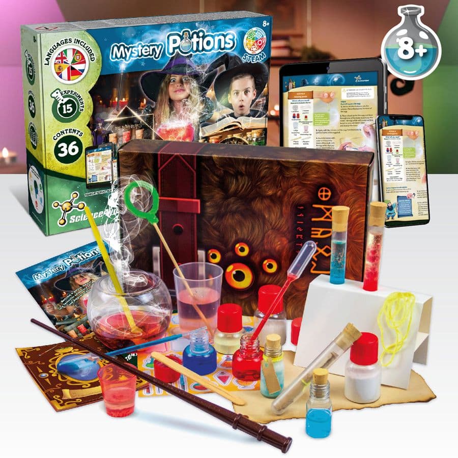 Mystery Potions Kit I. Pedagogiskt spel för barn