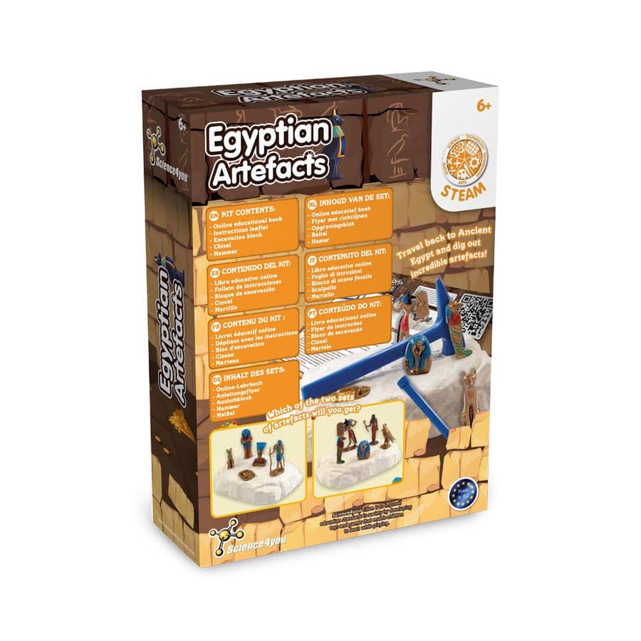 Ancient Egypt Excavation Kit I. Pedagogiskt spel för barn