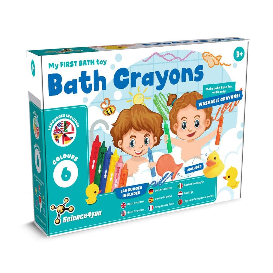 BATH CRAYONS. Pedagogiska leksaker för barn