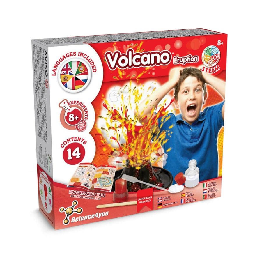 VOLCANIC ERUPTION GAME. Lärorikt spel för barn