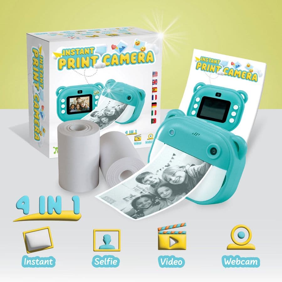 INSTANT CAMERA. Lärorikt leksak för barn