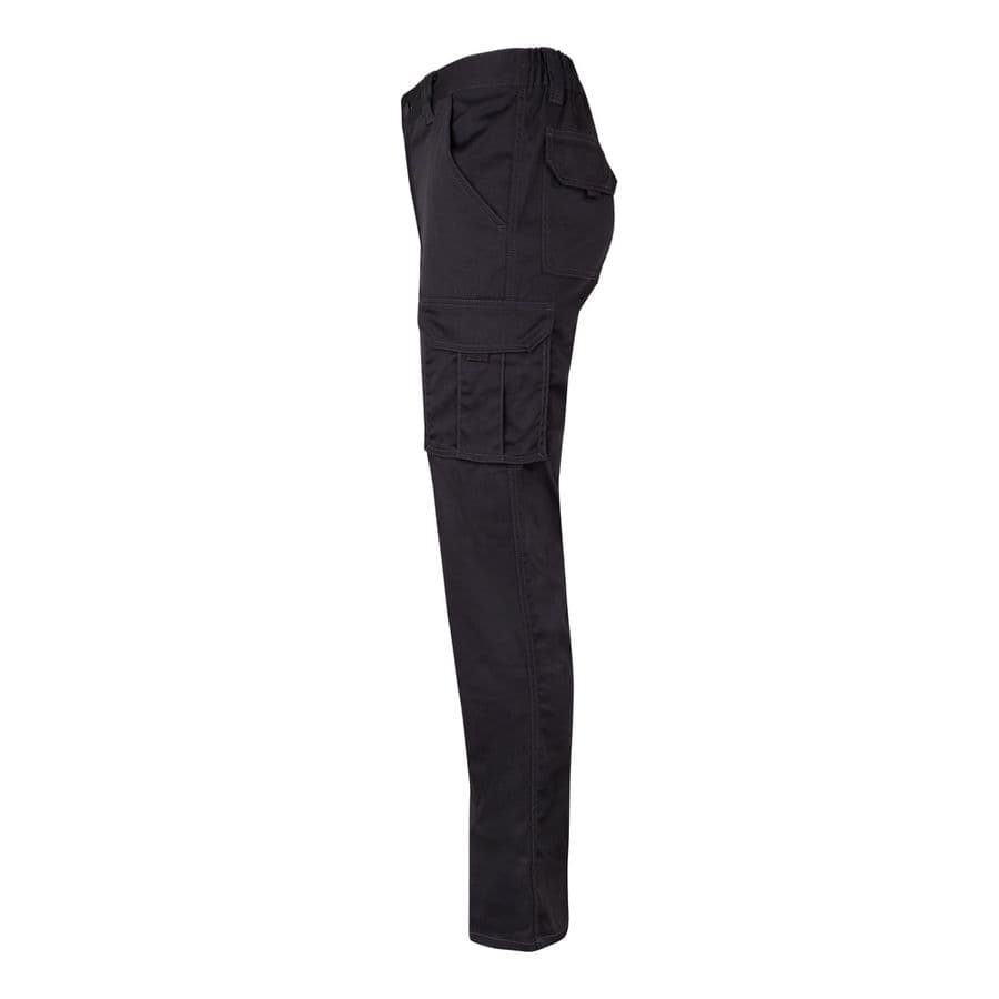 VL LUGH. Stretchbyxor med flera fickor (240g/m²) i bomull (46%), EME (38%) och polyester (16%)