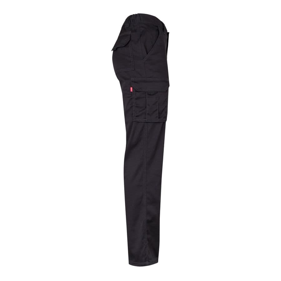 VL LUGH. Stretchbyxor med flera fickor (240g/m²) i bomull (46%), EME (38%) och polyester (16%)