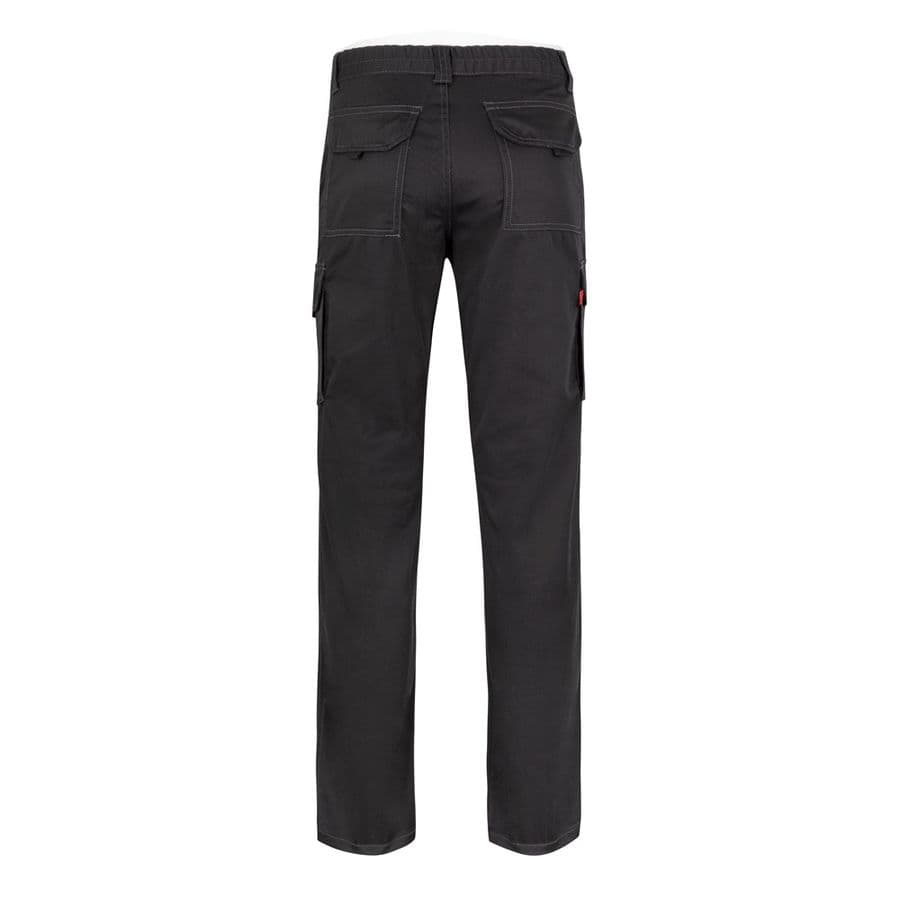 VL PAN. Stretchbyxor med flera fickor (290g/m²), i bomull (46%), EME (38%) och polyester (16%)