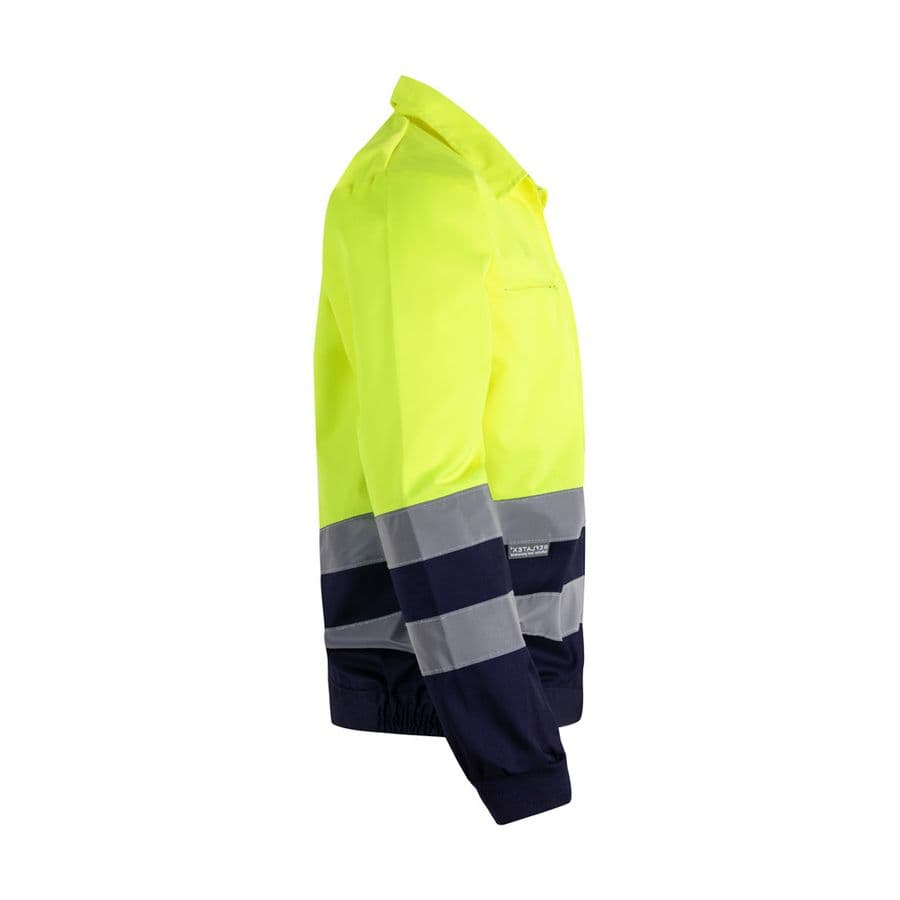 VL NEPTUNE LARGE. Tvåfärgad twilljacka (210g/m²) i polyester (80%) och bomull (20%)