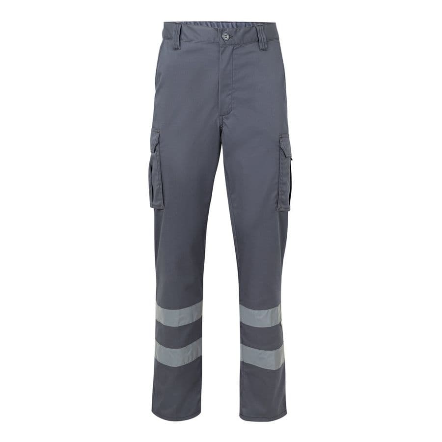VL DIONYSUS. Stretchbyxor med flera fickor (240g/m²), i bomull (46%), EME (38%) och polyester (16%) Grå