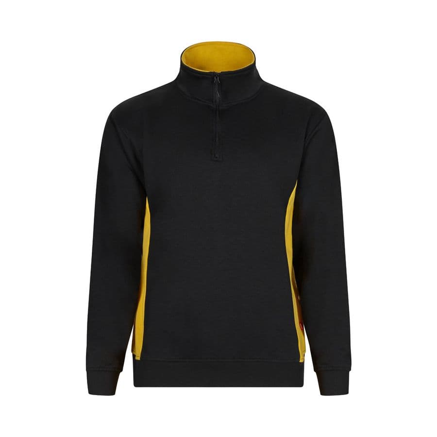 VL SVAROG. Tvåfärgad frottétröja (260g/m²), i polyester (65%) och bomull (35%)