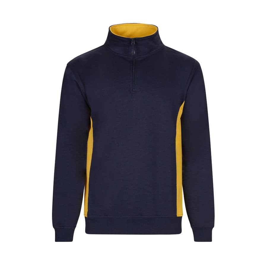 VL SVAROG. Tvåfärgad frottétröja (260g/m²), i polyester (65%) och bomull (35%)