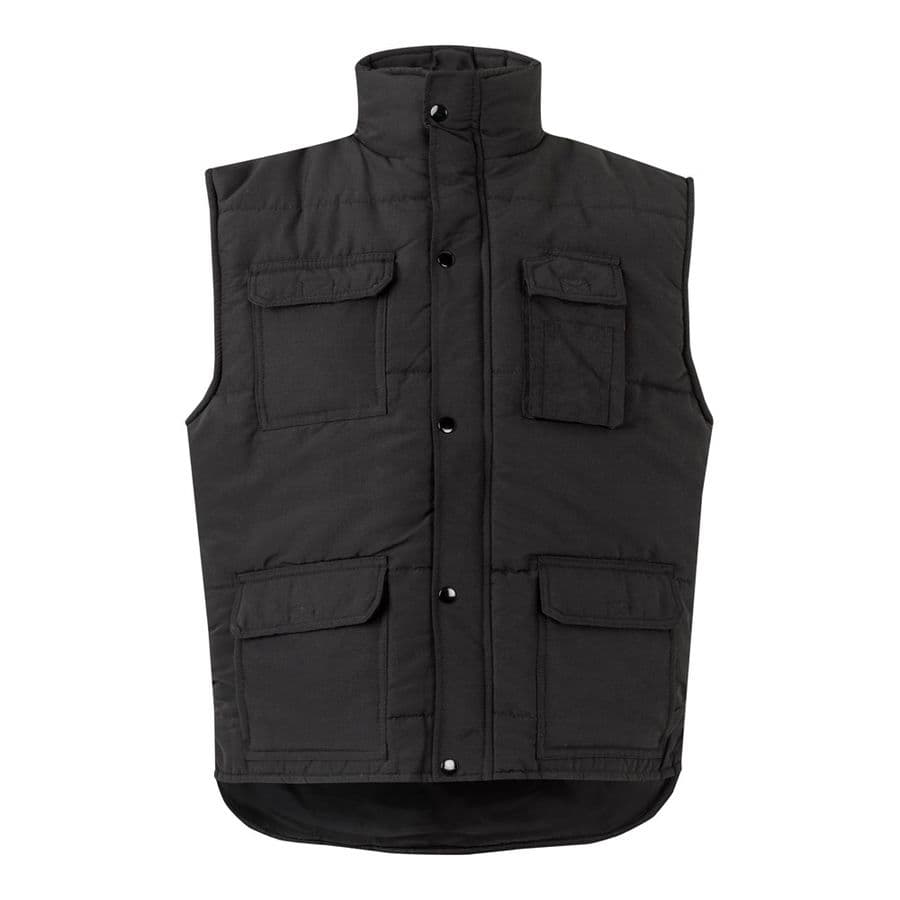 VL MEFITIS. Vadderad väst med flera fickor (220g/m²), i polyester (100%)