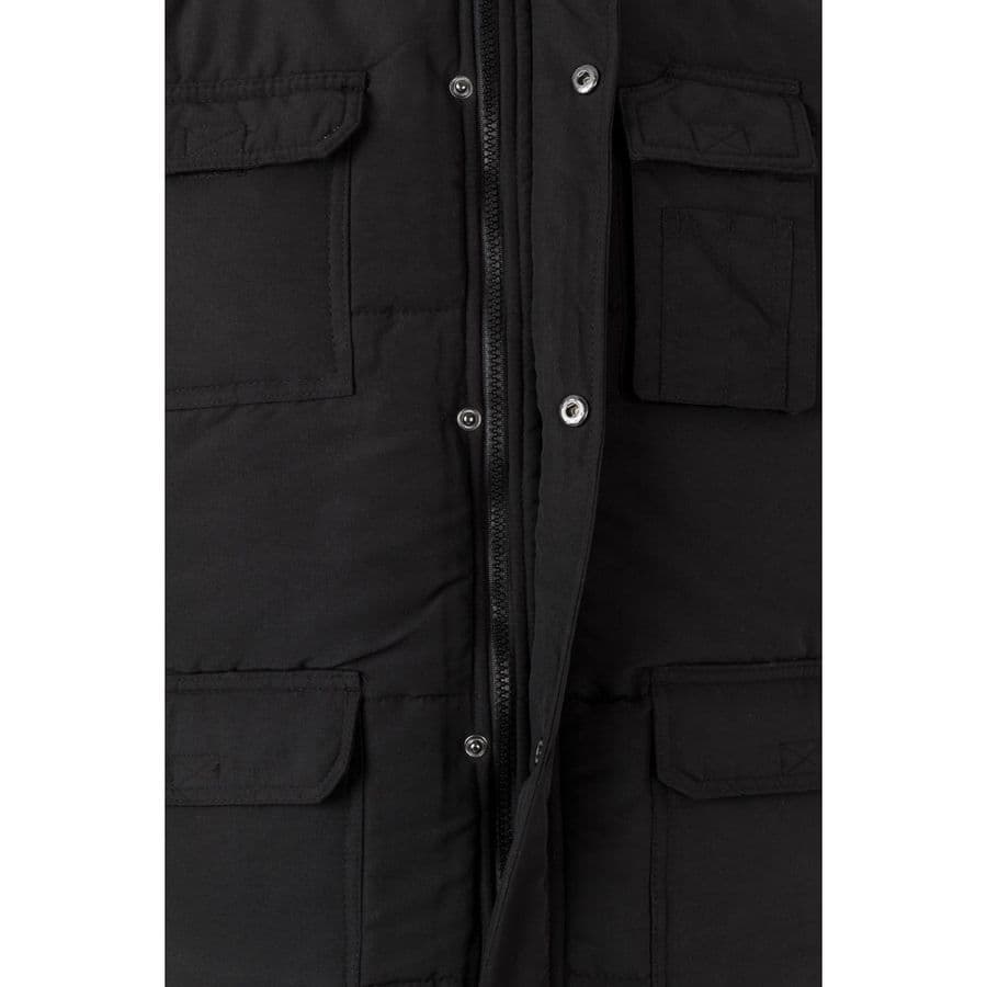 VL MEFITIS. Vadderad väst med flera fickor (220g/m²), i polyester (100%)