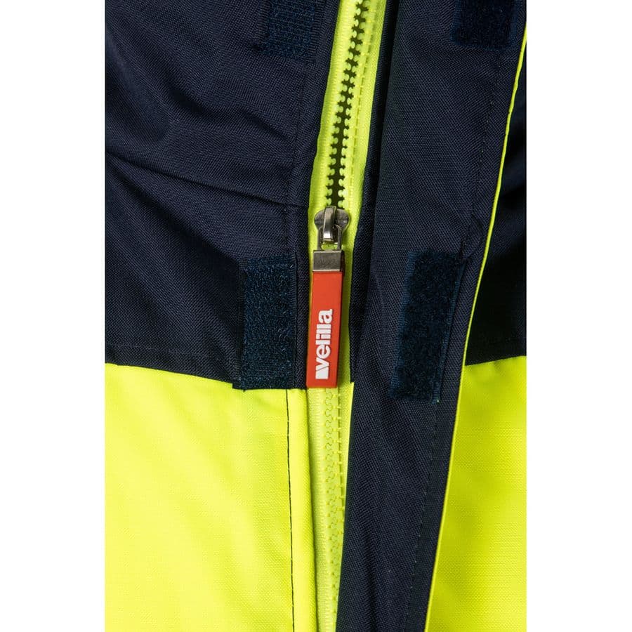 VL JUPITER. Tvåfärgad vadderad jacka (180g/m²) i polyester (100%), med PU-beläggning