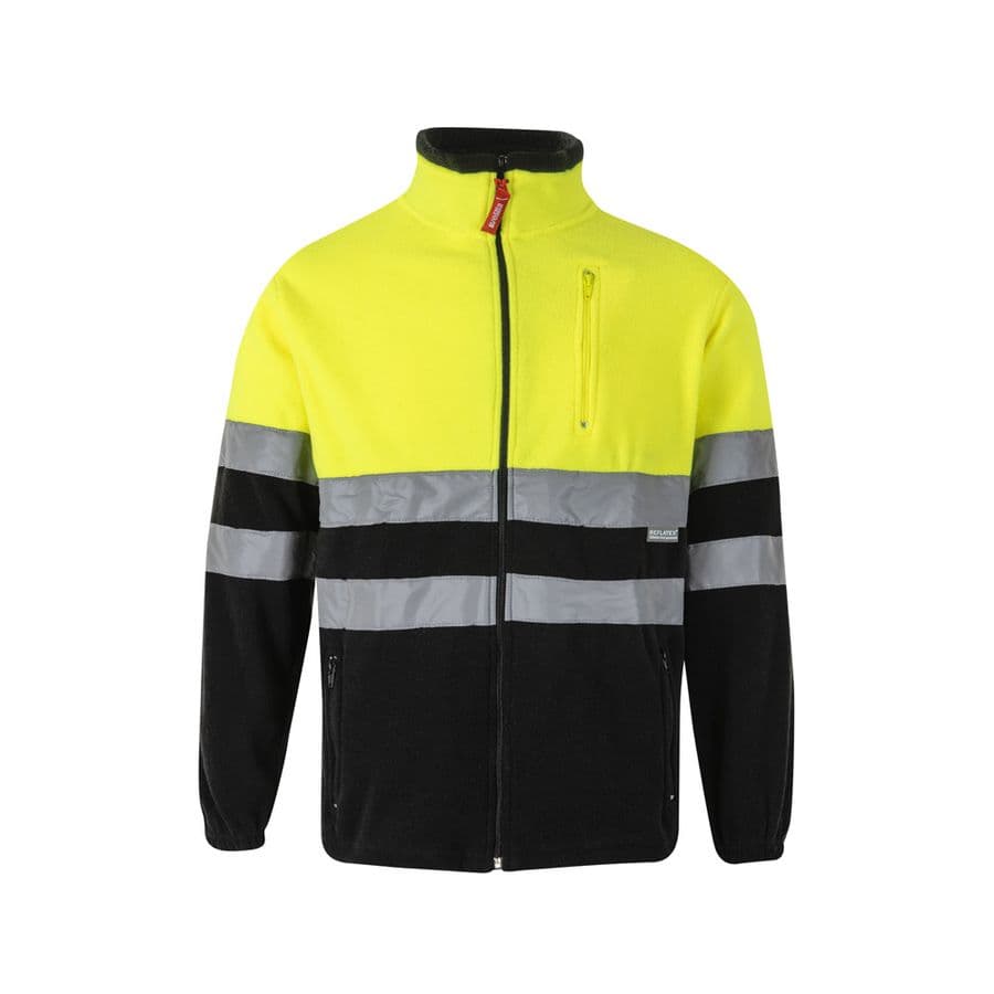 VL EROS. Tvåfärgad fleecejacka (280g/m²), i polyester (100%)