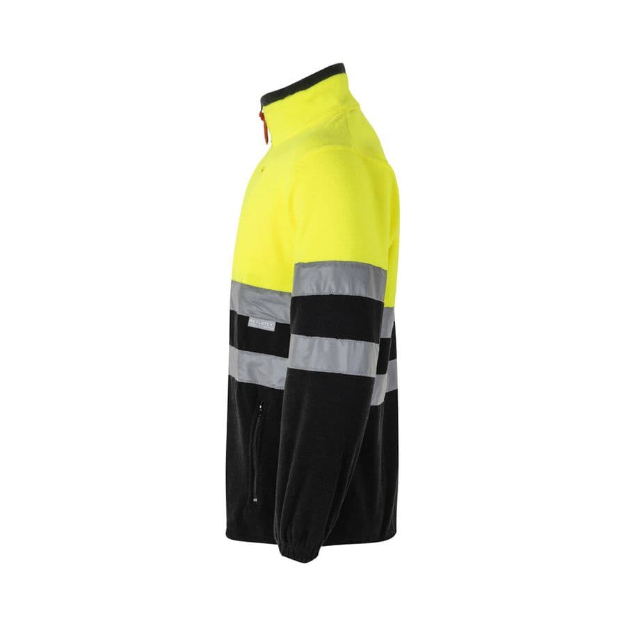 VL EROS LARGE. Tvåfärgad fleecejacka (280g/m²), i polyester (100%)