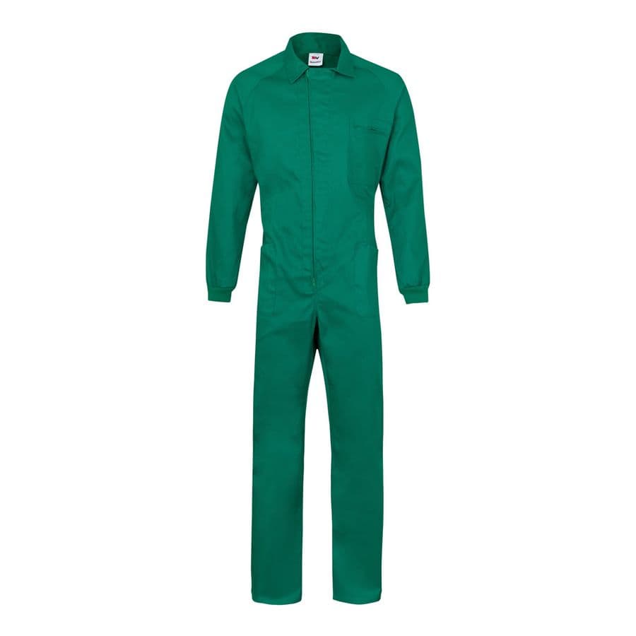 VL YAMA. Twill jumpsuit (200g/m²), i bomull (35%) och polyester (65%) Grön