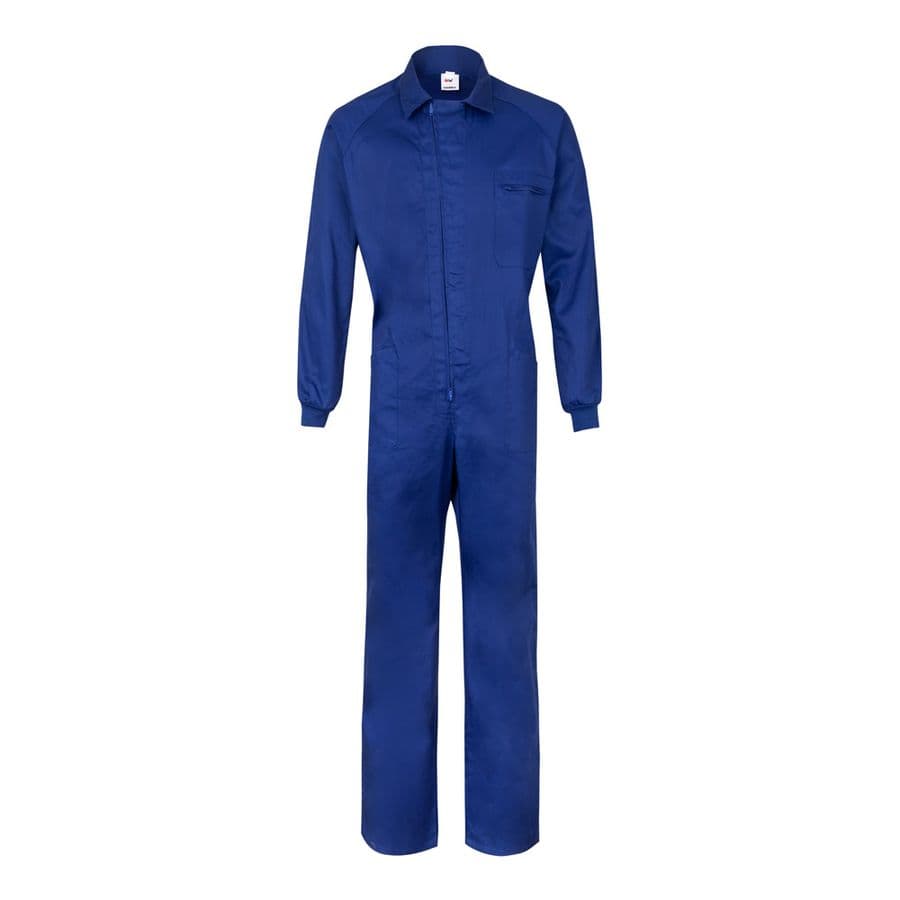 VL YAMA. Twill jumpsuit (200g/m²), i bomull (35%) och polyester (65%) Kungsblå