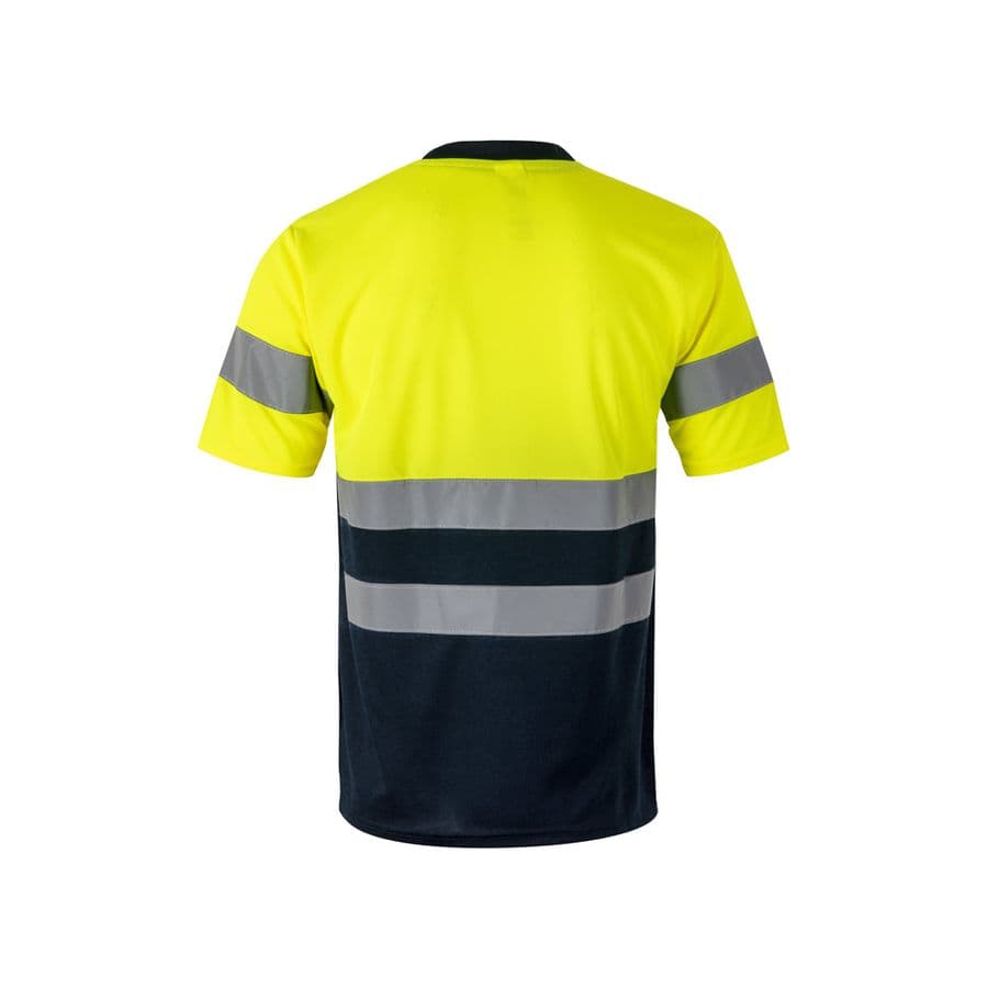 VL BRAHMA. Tvåfärgad t-shirt (140g/m²), i polyester (100%)