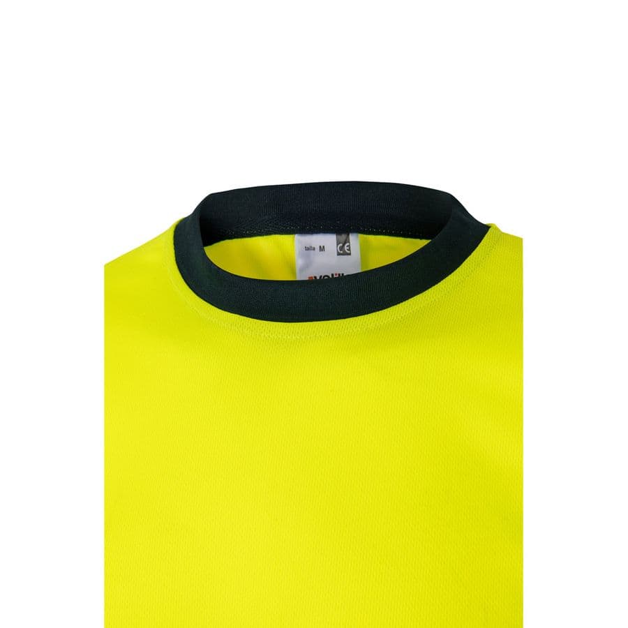 VL BRAHMA LARGE. Tvåfärgad t-shirt (140g/m²), i polyester (100%)